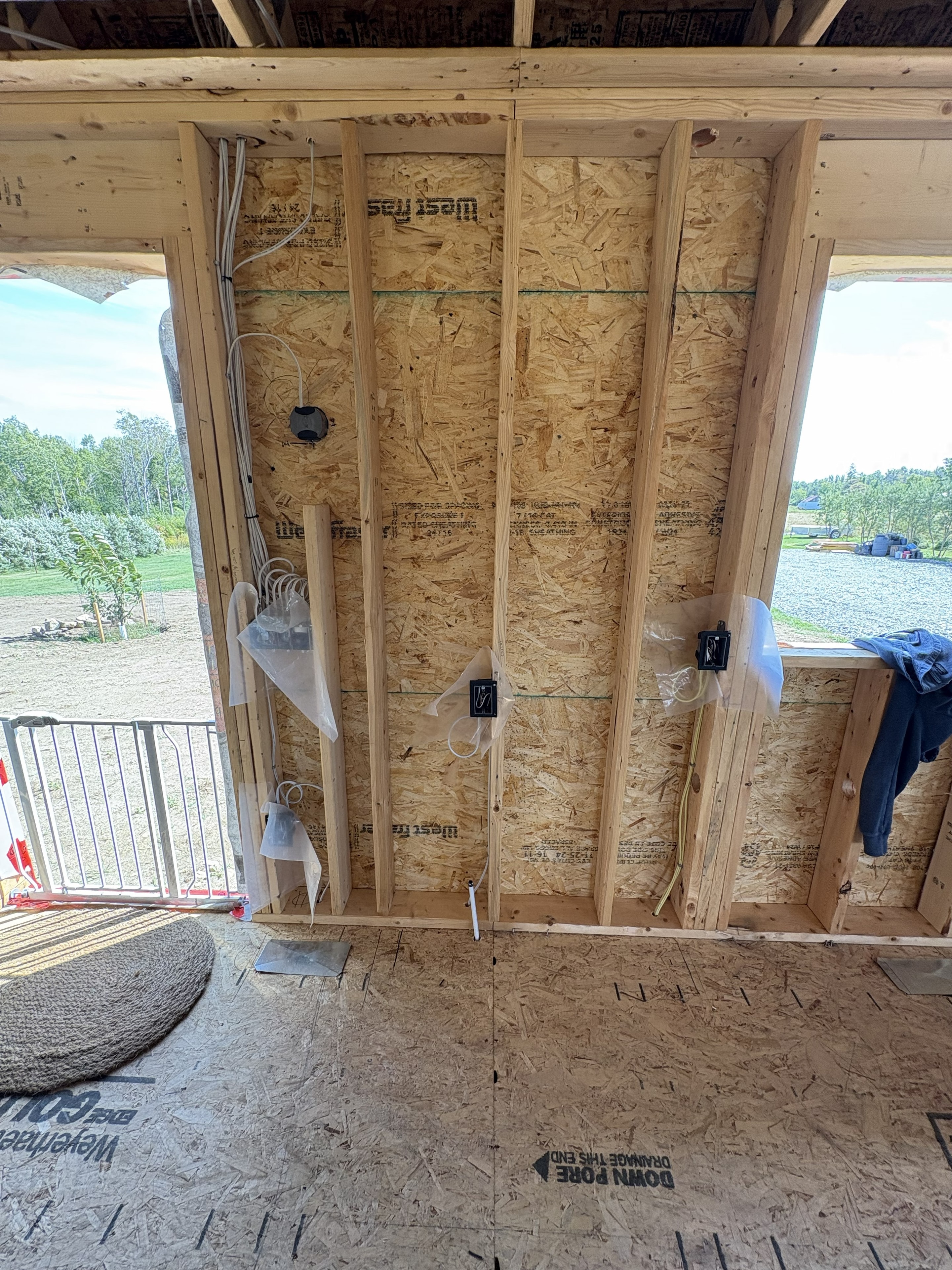 Well equipment wiring